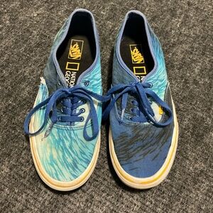 Vans National Geographic Ocean Blue Shoes